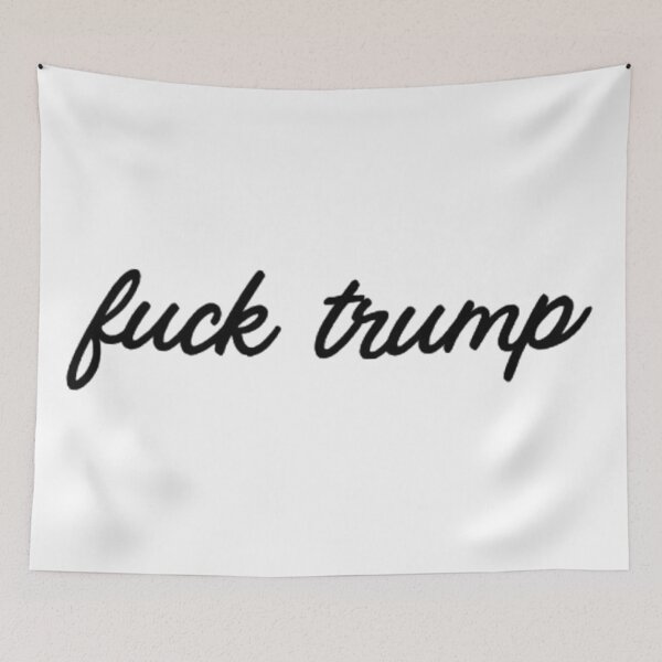 Item preview, Fuck Trump Calligraphy designed and sold by Nicole Bagniefski.