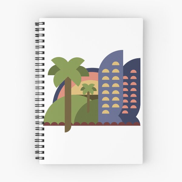 Item preview, Ciudad abstracta en la ilustración de la puesta del sol designed and sold by EngineerGoC.