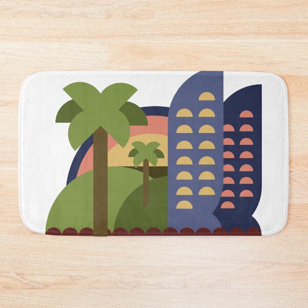 Item preview, Abstract city in sunset illustration designed and sold by EngineerGoC.