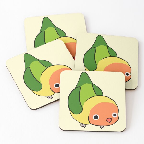 Item preview, Cute Lovebird illustration  designed and sold by Yarafantasyart.