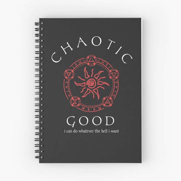 Item preview, Chaotic Good, I Can Do Whatever The Hell I Want, Red Pentagram Theme designed and sold by Axel Christian.