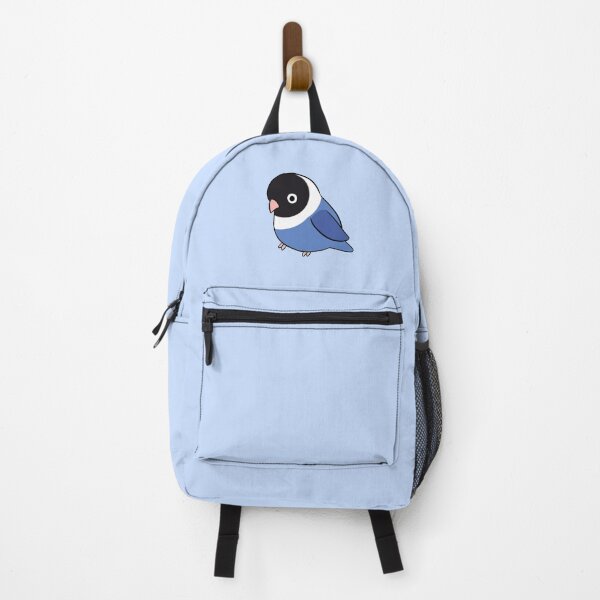 Item preview, Cute blue Lovebird illustration designed and sold by Yarafantasyart.