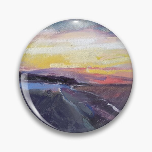 Item preview, Sunset at Sandsend beach, Whitby, mixed media designed and sold by Duncan Wilson.