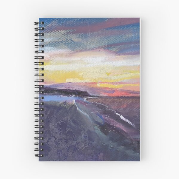 Item preview, Sunset at Sandsend beach, Whitby, mixed media designed and sold by Duncan Wilson.
