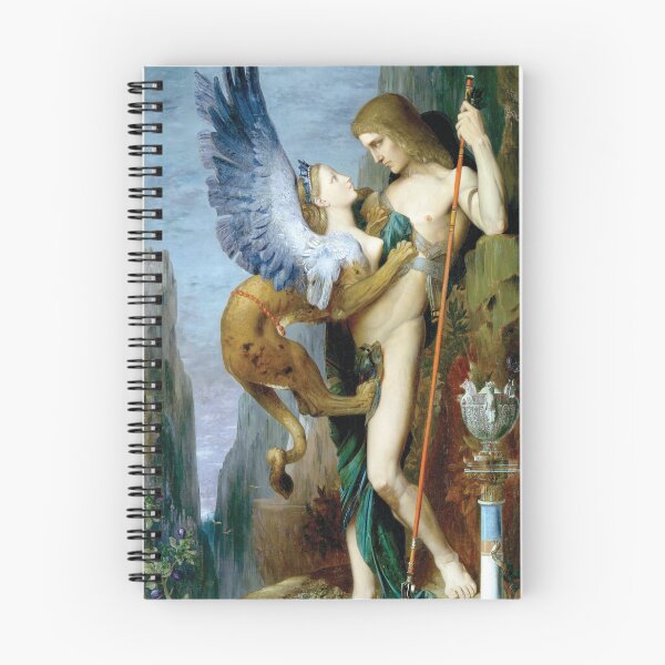 Item preview, Oedipus and the Sphinx | Gustave Moreau designed and sold by LaMadeleine.