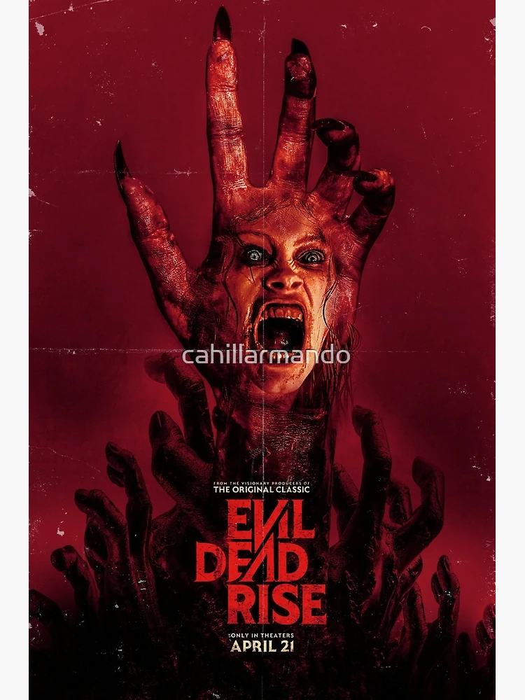 New EVIL DEAD RISE Poster Feels Like An '80s Throwback