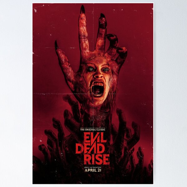 Item preview, evil dead rise release date poster 2023 designed and sold by cahillarmando.