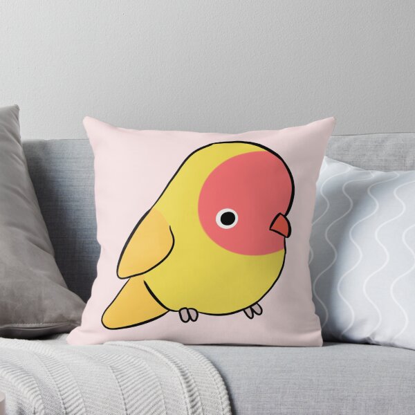 Item preview, Cute yellow Lovebird illustration  designed and sold by Yarafantasyart.