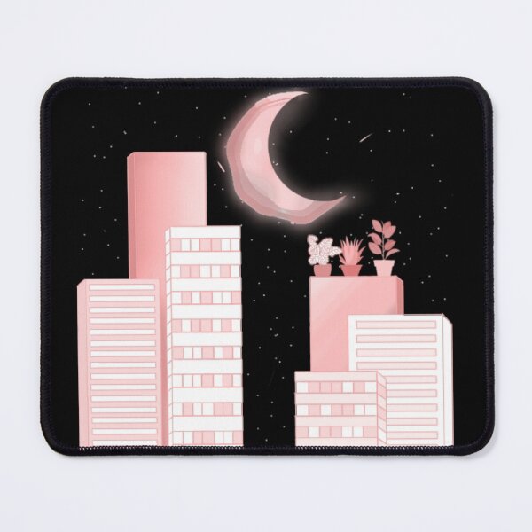 Item preview, Pink city in the dark designed and sold by Artistkhg.