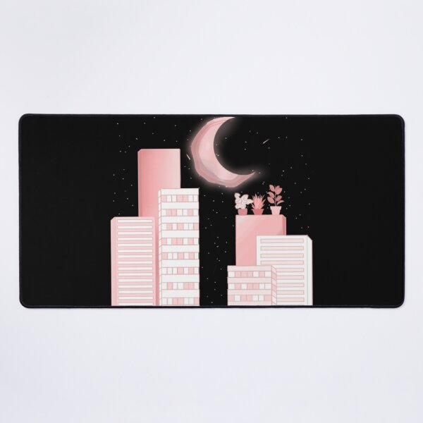 Item preview, Pink city in the dark designed and sold by Artistkhg.
