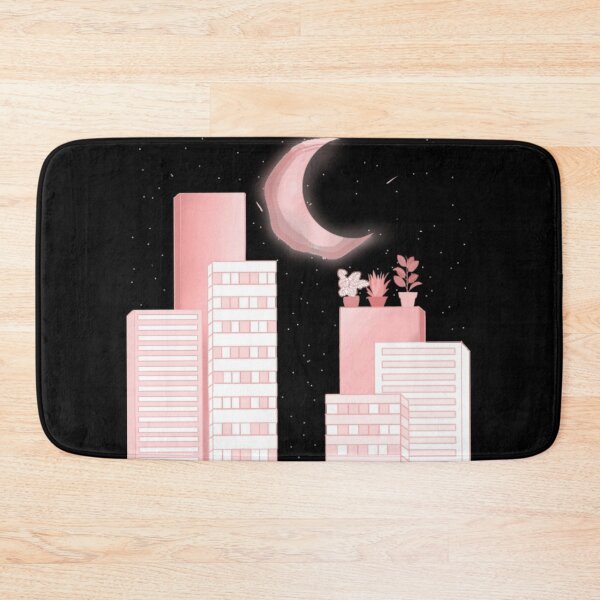 Item preview, Pink city in the dark designed and sold by Artistkhg.