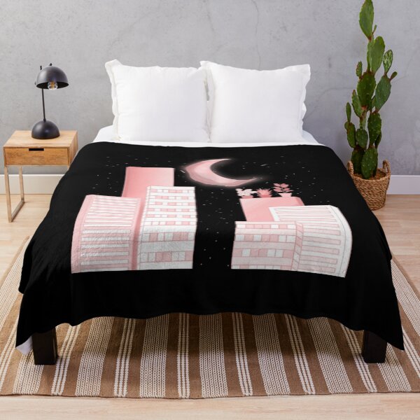 Item preview, Pink city in the dark designed and sold by Artistkhg.