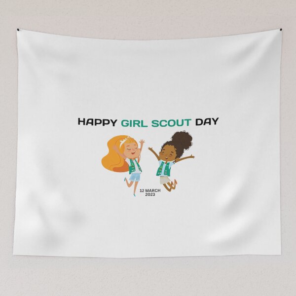 Item preview, national girl scout day designed and sold by xkiyal Art.