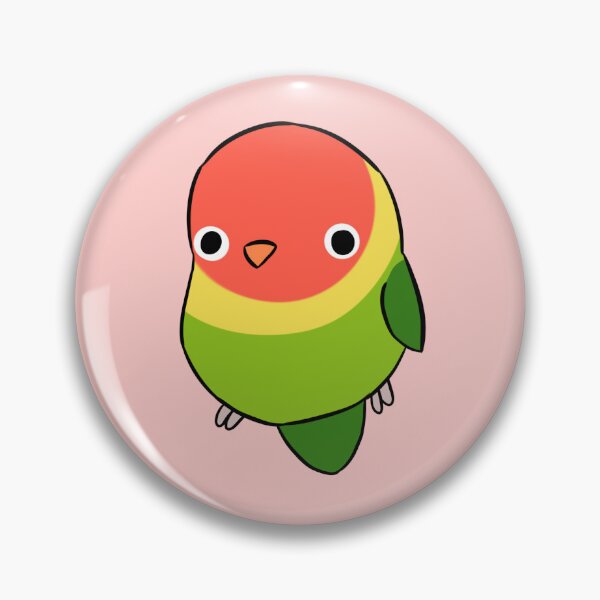 Item preview, Cute Lovebird illustration  designed and sold by Yarafantasyart.