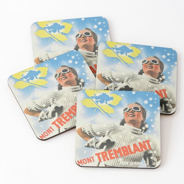 Item preview, Vintage Travel Poster - Herbert Bayer MONT TREMBLANT, QUEBEC, 1939 designed and sold by Gin  Neko.