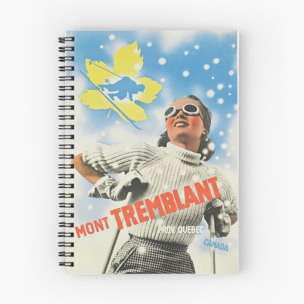 Item preview, Vintage Travel Poster - Herbert Bayer MONT TREMBLANT, QUEBEC, 1939 designed and sold by Gin  Neko.