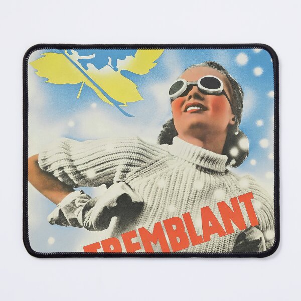 Item preview, Vintage Travel Poster - Herbert Bayer MONT TREMBLANT, QUEBEC, 1939 designed and sold by Gin Neko.