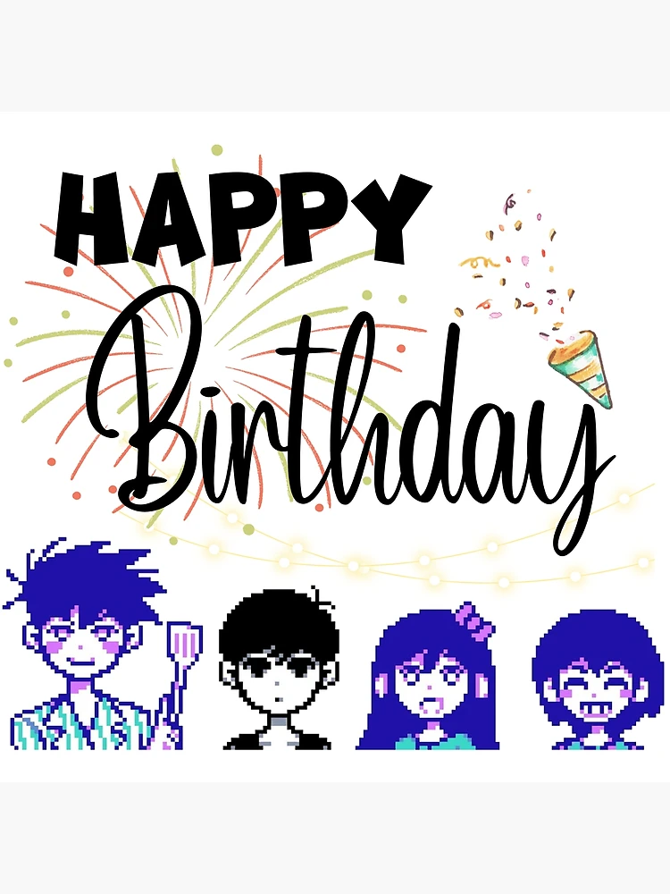 OMORI on X: in celebration of a very special birthday, please enjoy these  free digital stickers! you can download them from the OMORI website's  updates page! (  / X