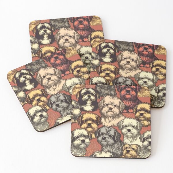 Item preview, Havanese Puppies Pattern  designed and sold by Vaporboy1994.