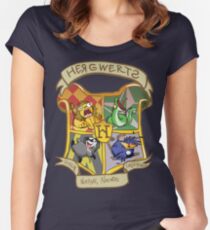 ERMAHGERD! HERGWERTS! Women's Fitted Scoop T-Shirt
