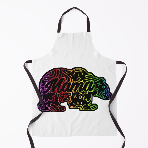 Item preview, Mama Bear funky rainbow colors designed and sold by Hamilton is Beautiful.