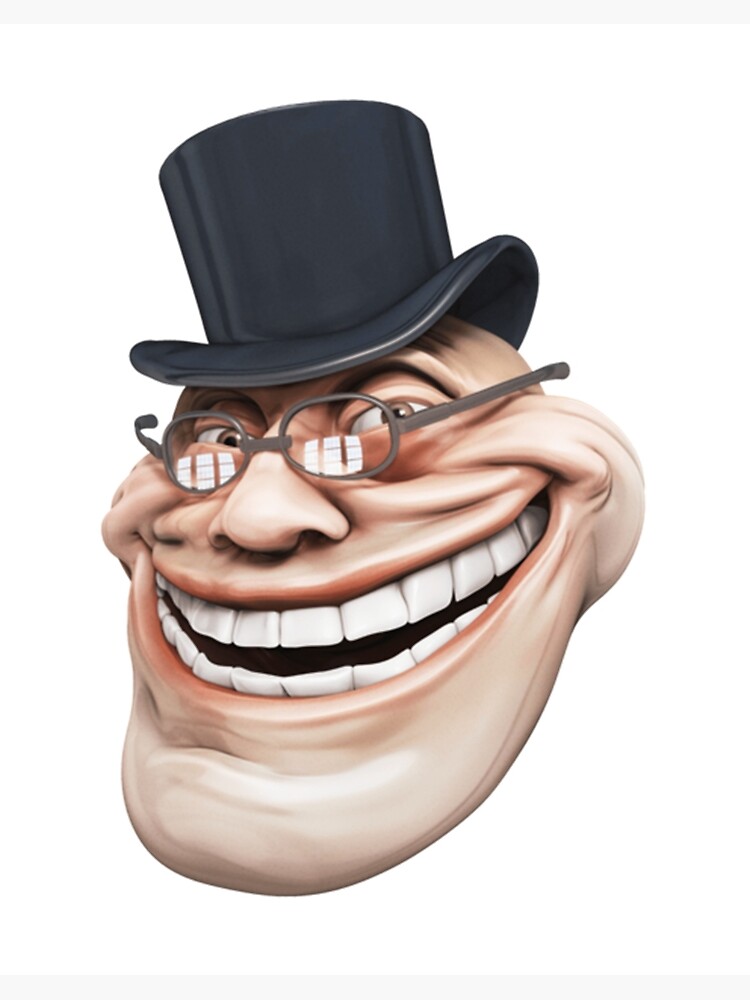 TROLL FACE MEME 3D model