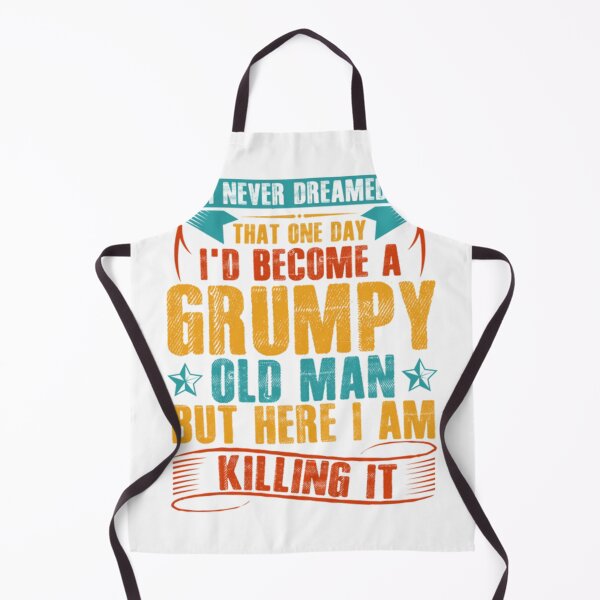 Item preview, I_d Become A Grumpy Old Man   designed and sold by GraphicsByFlowz.