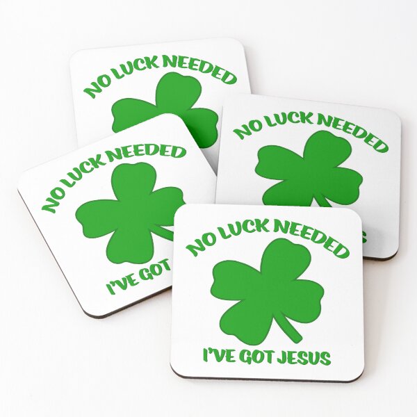 Item preview, No Luck Needed designed and sold by SweetCreekFaith.