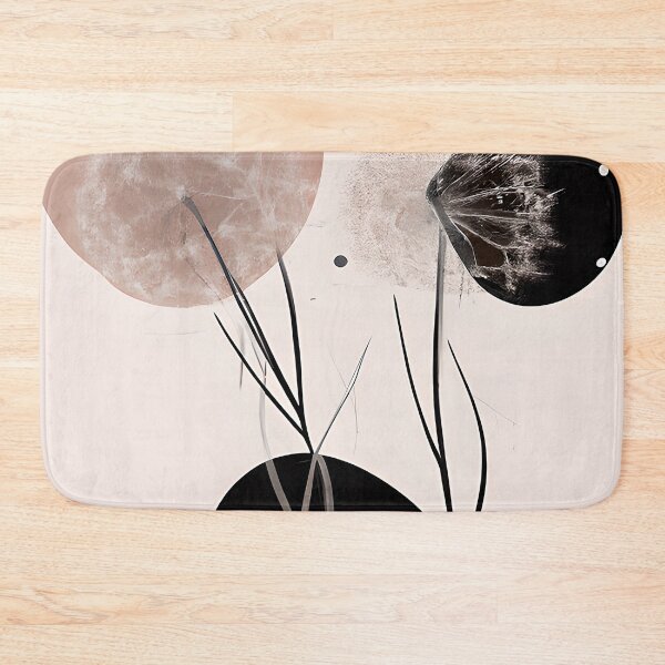 Item preview, Muted tones abstract dandelions designed and sold by ibelieveimages.