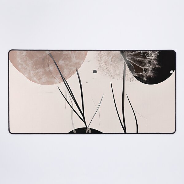 Item preview, Muted tones abstract dandelions designed and sold by ibelieveimages.