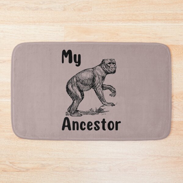 Item preview, My Monkey Ancestor | A Humorous and Endearing Illustration of a Primate designed and sold by MrDoze.