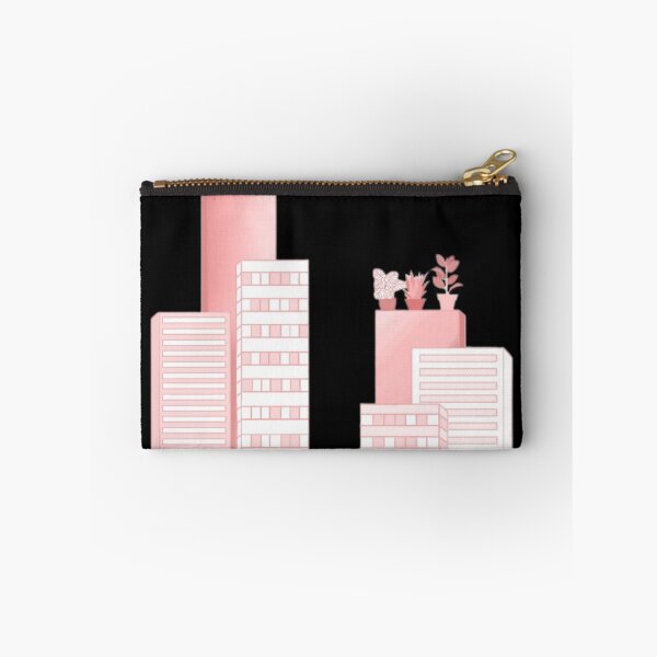Item preview, Pink skyscrapers  designed and sold by Artistkhg.