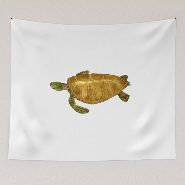 Item preview, Turtle ocean sea organism a watercolor sketch  designed and sold by Yana Mustafina | Boho Soulful Designs.