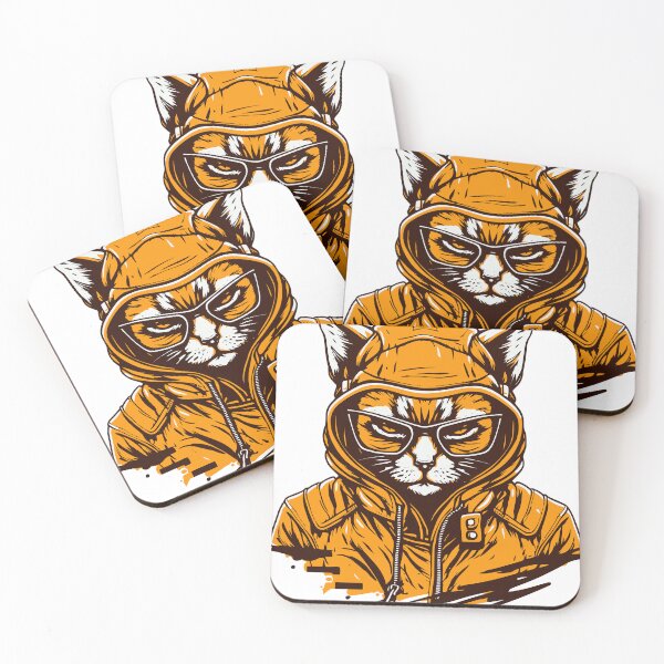 Item preview, Orange Outlaw Cat designed and sold by Jay Mayor Designs.