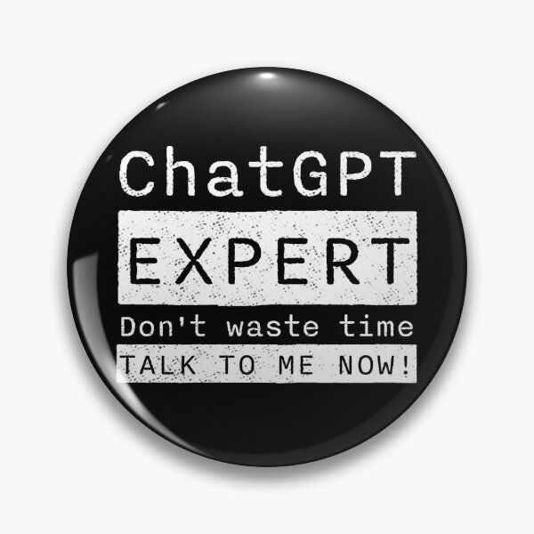 Item preview, ChatGPT EXPERT | Unique AI Shirt designed and sold by wunderfamily.