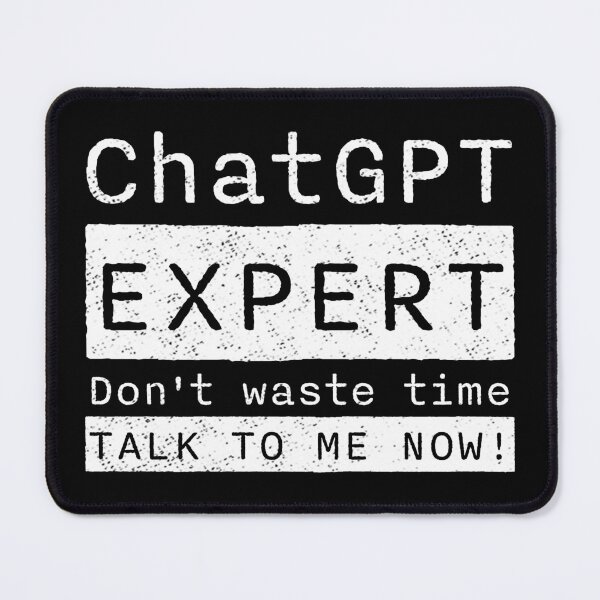 Item preview, ChatGPT EXPERT | Unique AI Shirt designed and sold by wunderfamily.