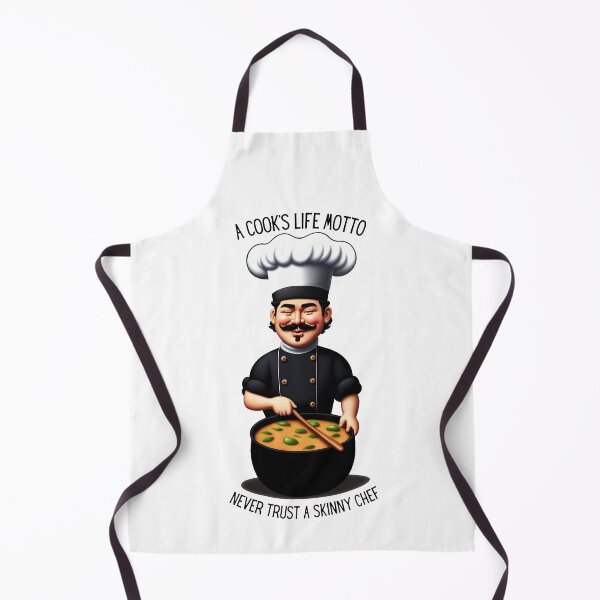 Item preview, Funny Chef Sayings A cooks life motto designed and sold by amithachapa.