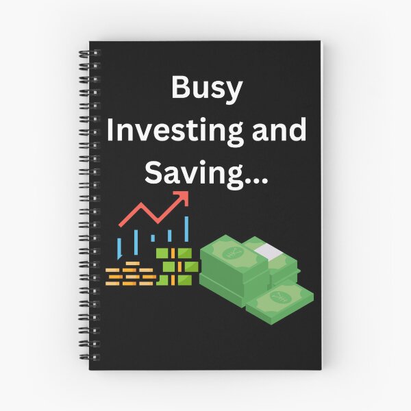 Item preview, Busy Investing and Saving... designed and sold by UpcomingTech.