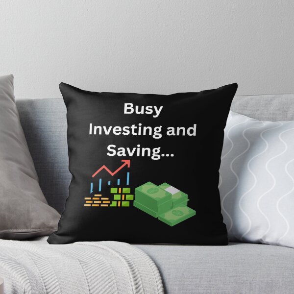 Item preview, Busy Investing and Saving... designed and sold by UpcomingTech.