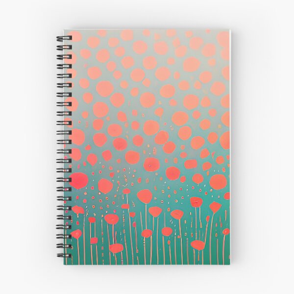 Item preview, Muted abstract red poppies designed and sold by ibelieveimages.