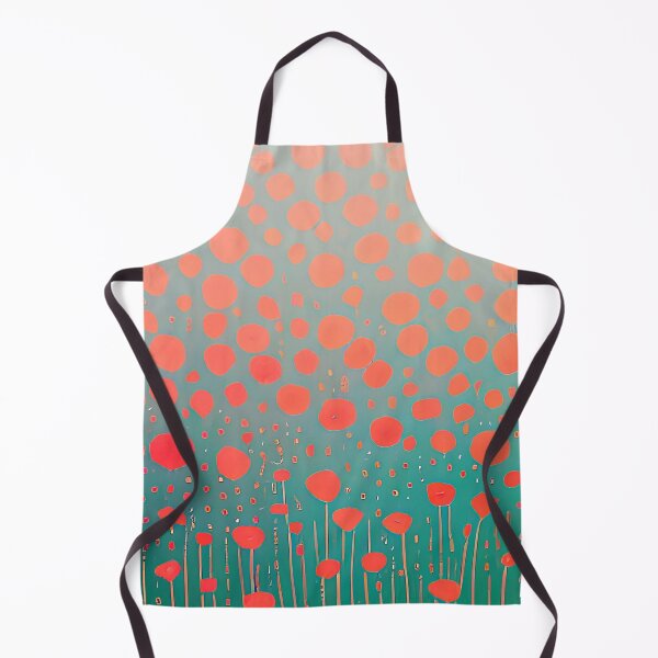 Item preview, Muted abstract red poppies designed and sold by ibelieveimages.
