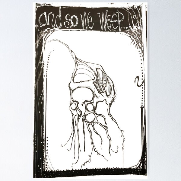 Item preview, Crying Brain Print designed and sold by AndSoWeWeep.