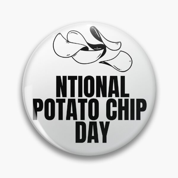 Item preview, national potato chip day designed and sold by xkiyal Art.
