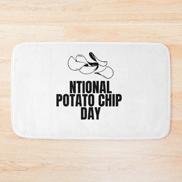 Item preview, national potato chip day designed and sold by xkiyal Art.