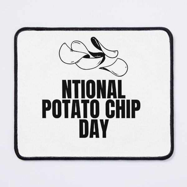 Item preview, national potato chip day designed and sold by xkiyal Art.