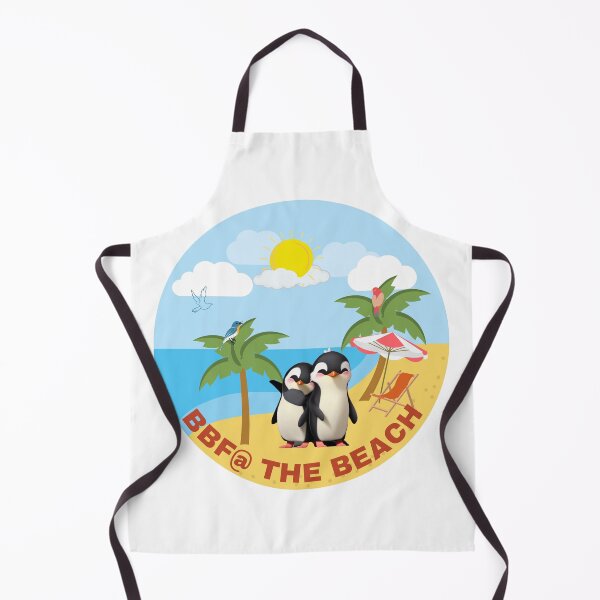 Item preview, Cute Penguins BBF at the Beach designed and sold by HanaiPrint.