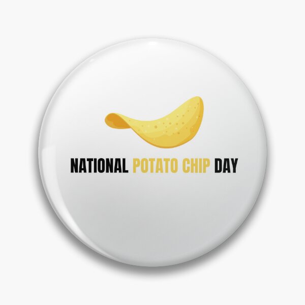 Item preview, national potato chip day 2023 designed and sold by xkiyal Art.