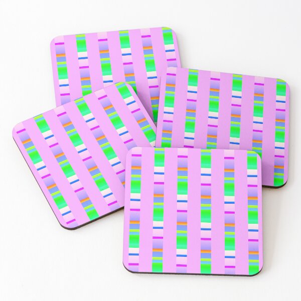 Item preview, Violet green color combination |  Unique abstract color geometric pattern designed and sold by lausn.