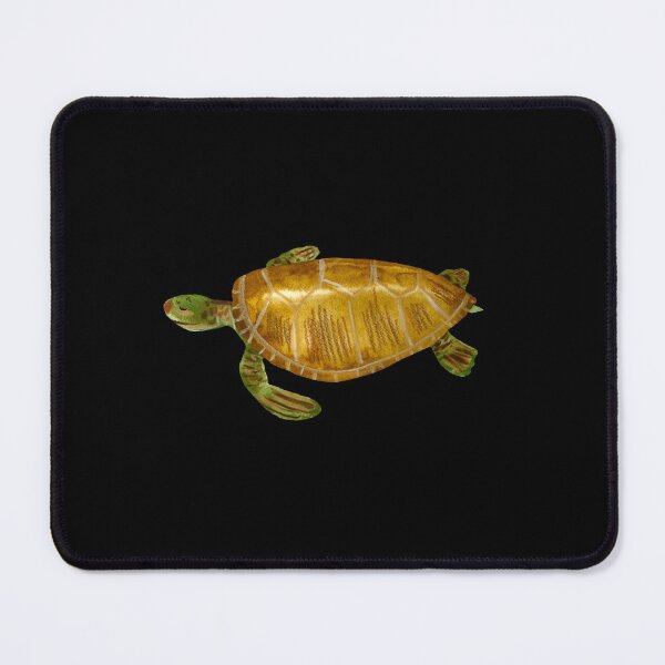 Item preview, Turtle ocean sea organism a watercolor sketch black designed and sold by Yana Mustafina | Boho Soulful Designs.
