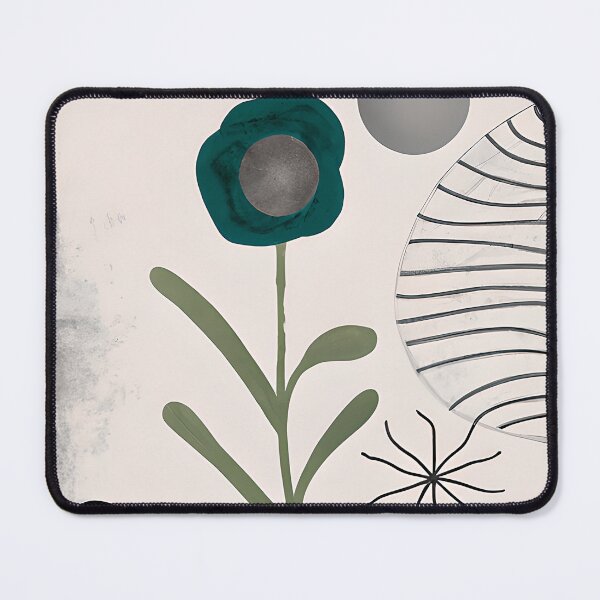 Artikelvorschau, Green and muted gray flower entworfen und verkauft von ibelieveimages.